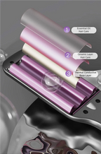 TINSOL 10mm Wave Curling Iron V-Shaped Wool Curling Iron Rapid Heating Five-Level Temperature Control Egg Roll Curling Iron