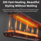 TINSOL 10mm Wave Curling Iron V-Shaped Wool Curling Iron Rapid Heating Five-Level Temperature Control Egg Roll Curling Iron