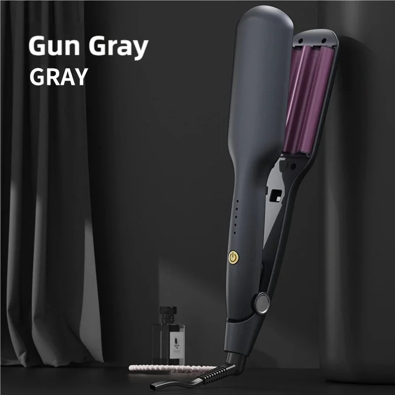 TINSOL 10mm Wave Curling Iron V-Shaped Wool Curling Iron Rapid Heating Five-Level Temperature Control Egg Roll Curling Iron